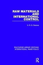 Raw Materials and International Control