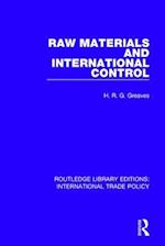 Raw Materials And International Control