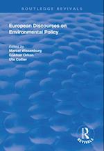 European Discourses on Environmental Policy