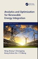 Analytics and Optimization for Renewable Energy Integration