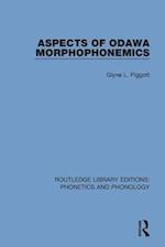 Aspects of Odawa Morphophonemics