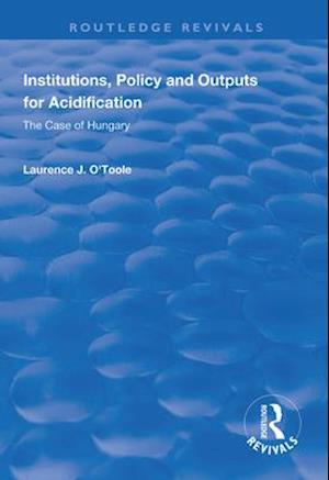 Institutions, Policy and Outputs for Acidification