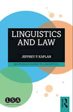 Linguistics and Law