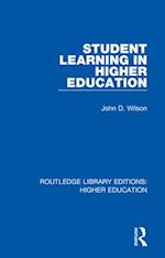 Student Learning in Higher Education