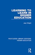 Learning to Learn in Higher Education