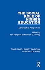 The Social Role of Higher Education