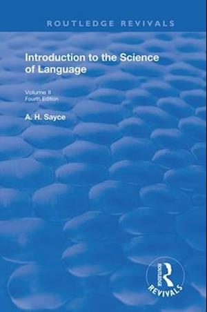 Introduction to the Science of Language