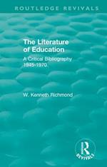The Literature of Education