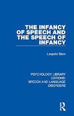 The Infancy of Speech and the Speech of Infancy