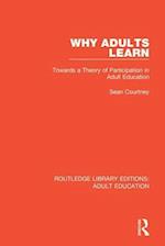 Why Adults Learn