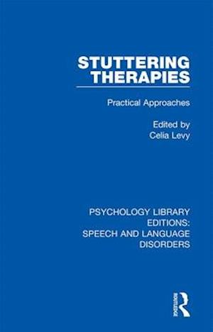 Stuttering Therapies