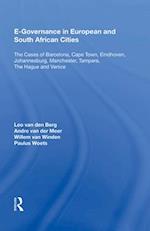 E-Governance in European and South African Cities