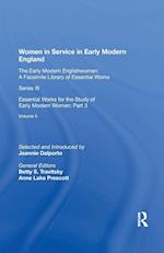 Women in Service in Early Modern England