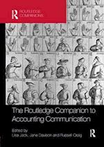 The Routledge Companion to Accounting Communication