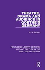 Theatre, Drama and Audience in Goethe’s Germany
