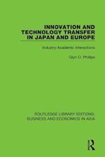Innovation and Technology Transfer in Japan and Europe