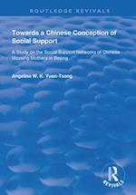 Towards a Chinese Conception of Social Support