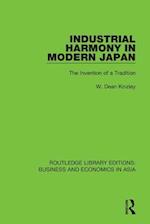 Industrial Harmony in Modern Japan
