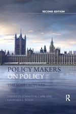 Policy Makers on Policy