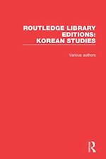 Routledge Library Editions: Korean Studies