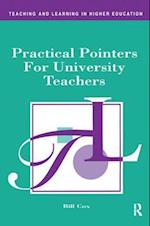 Practical Pointers for University Teachers