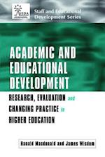 Academic and Educational Development