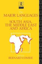The Major Languages of South Asia, the Middle East and Africa