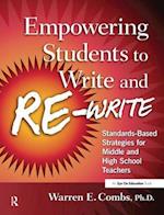 Empowering Students to Write and Re-write