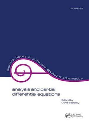 Analysis and Partial Differential Equations