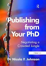 Publishing from Your PhD