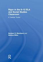 Rigor in the 6–12 ELA and Social Studies Classroom