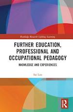 Further Education, Professional and Occupational Pedagogy