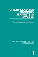Urban Land and Property Markets in Sweden