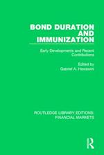 Bond Duration and Immunization