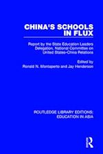 China's Schools in Flux