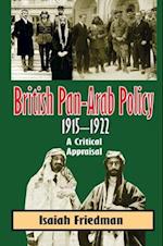 British Pan-Arab Policy, 1915-1922