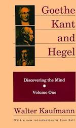 Goethe, Kant, and Hegel