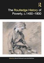 The Routledge History of Poverty, c.1450–1800
