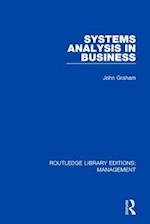 Systems Analysis in Business
