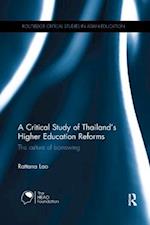 A Critical Study of Thailand's Higher Education Reforms