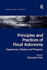 Principles and Practices of Fiscal Autonomy