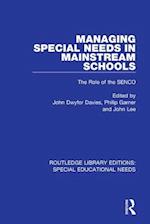 Managing Special Needs in Mainstream Schools