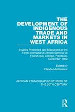The Development of Indigenous Trade and Markets in West Africa