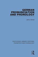 German Pronunciation and Phonology