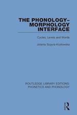 The Phonology-Morphology Interface