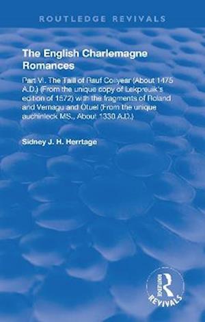 The English Charlemagne Romances