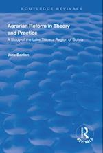 Agrarian Reform in Theory and Practice
