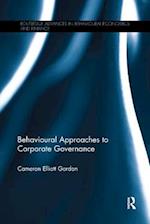 Behavioural Approaches to Corporate Governance