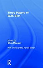 Three Papers of W.R. Bion