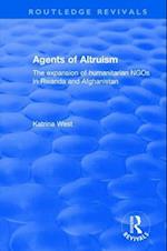Agents of Altruism: The Expansion of Humanitarian NGOs in Rwanda and Afghanistan